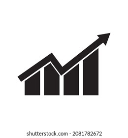 Growth Icon Design Vector Template 
