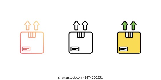 Diseño de icono de crecimiento con fondo blanco ilustración de stock