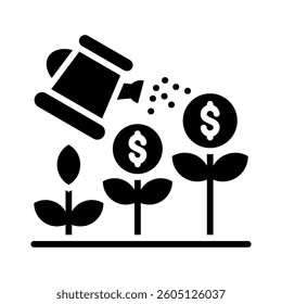 Growth Icon Element for Design