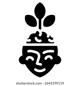 Growth Icon Element For Design