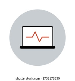 Growth Icon With Flat Design 