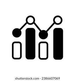 Icono de crecimiento aísla la ilustración del vector de fondo blanco.