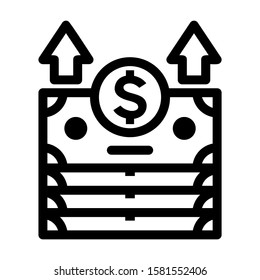 growth icon isolated sign symbol vector illustration - high quality black style vector icons
