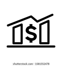 growth icon isolated sign symbol vector illustration - high quality black style vector icons
