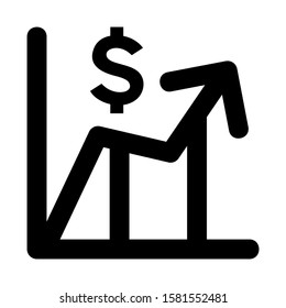 growth icon isolated sign symbol vector illustration - high quality black style vector icons
