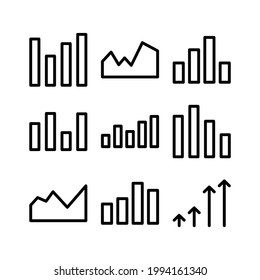 growth icon or logo isolated sign symbol vector illustration - Collection of high quality black style vector icons
