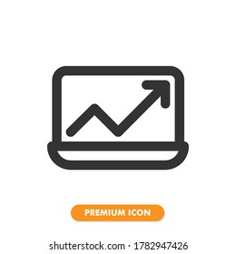 Growth icon pack isolated on white background. for your web site design, logo, app, UI. Vector graphics illustration and editable stroke. EPS 10.