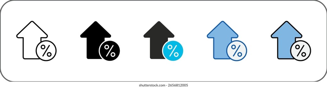 Ilustração de vários estilos do Growth Icon Pack