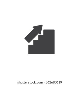 growth icon. sign design