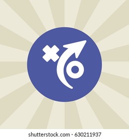 growth icon. sign design. background