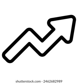 ícono de crecimiento, diseño de Vector simple