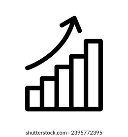 Growth Icon Vector Symbol Design Illustration