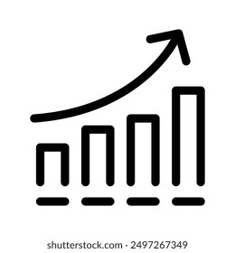 Growth Icon Vector Symbol Design Illustration