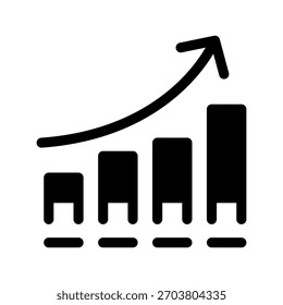 Wachstumssymbol, Vektorsymbol, Entwurfsgrafik