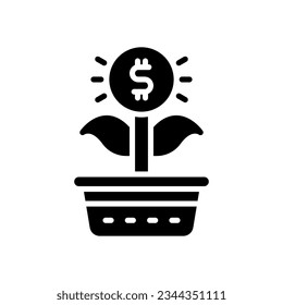 growth icon for your website, mobile, presentation, and logo design.