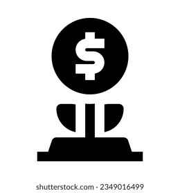 icono de crecimiento para tu sitio web, móvil, presentación y diseño de logotipo.