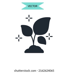 growth icons  symbol vector elements for infographic web