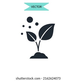 growth icons  symbol vector elements for infographic web