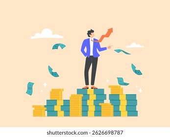 Growth in investment profits creates wealth for investors, financial advisors