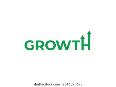 GROWTH Letter Logo Design Vector Template for Advisory Agency or Company