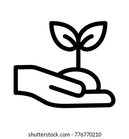  growth Line icon