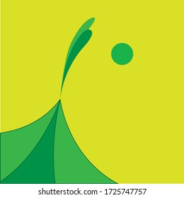 Growth logo design vector stock