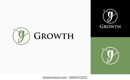 Growth logo. Technology, finance, investment, etc. logo template for businesses icon template illustration vector