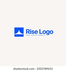 Growth logo. Technology, software, finance, investment, etc. logo template for businesses.