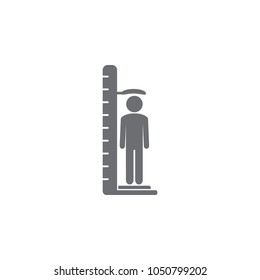 growth meter icon. Simple element illustration. growth meter symbol design template. Can be used for web and mobile on white background
