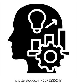 Growth Mindset Icon Element For Design