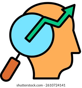 Growth Mindset illustration Icon, adaptability