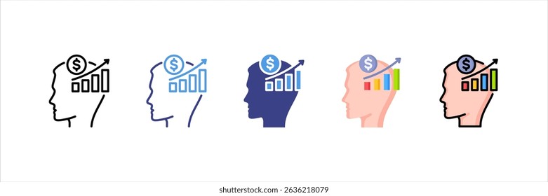 Growth Mindset Multi Style Icon Set