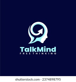 growth and mindset simple logo