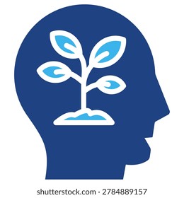 Growth Philosophy Icon Element For Design