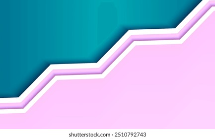 Modelo de referência do conceito de crescimento e progresso. ilustração Etapas para Êxito Crescentes. Desenvolvimento Passo a Passo, Níveis de Realização. Plano de fundo de Gradiente Azul e Azul. Design moderno de crescimento
