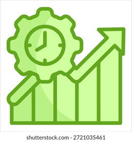 Elemento Ícone De Progresso De Crescimento Para Design