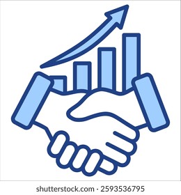 Growth Simple Icon Vector Illustration Concept