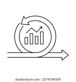Growth Sprint – Graph Representing Rapid Growth and Success