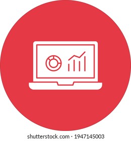 Growth, statistics, progress, profit icon vector image. Can also be used for Finance and Money. Suitable for use on web apps, mobile apps and print media.