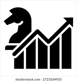 Growth Strategy Icon Element For Design