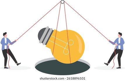 Growth strategy, team collaboration to grow business success, teamwork or partnership to develop or improve work efficiency concept,

