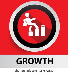 Growth symbol,Human resource,vector