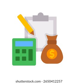 Growth Targets Icon Lineal Color Vector Illustration