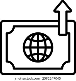 Growth Vector Design for Business Success. Financial increase symbol, investment progress icon, economic expansion illustration