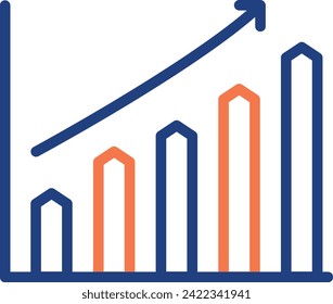 growth vector design icon download . eps