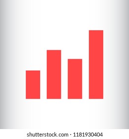 growth vector icon 10 eps
