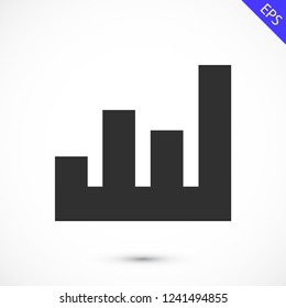 growth vector icon 10 eps