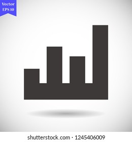 growth vector icon 10 eps
