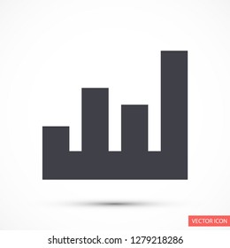 growth vector icon 10 eps