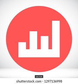 growth vector icon 10 eps